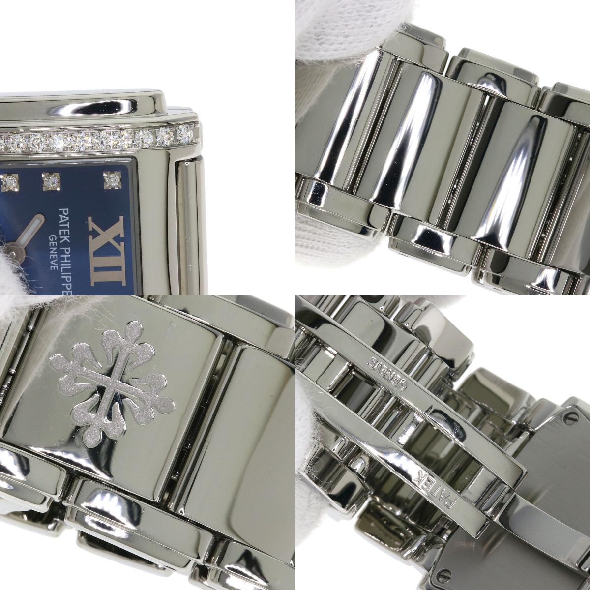 PATEK PHILIPPE Twenty-4 Diamond Watches 4910/10A-012 Stainless Steel/Stainless Steel Ladies
