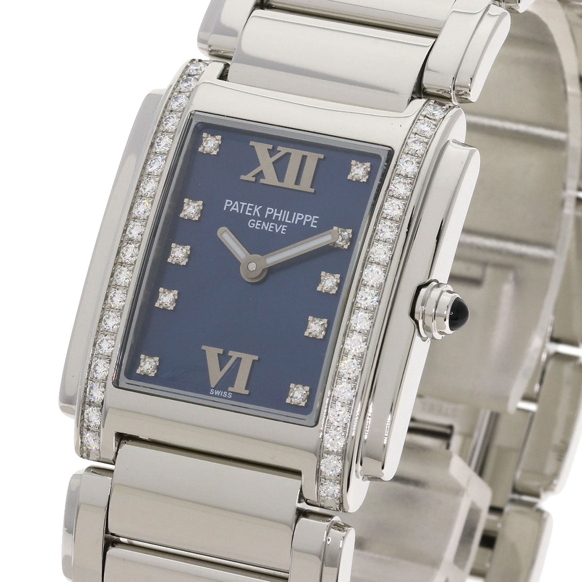 PATEK PHILIPPE Twenty-4 Diamond Watches 4910/10A-012 Stainless Steel/Stainless Steel Ladies