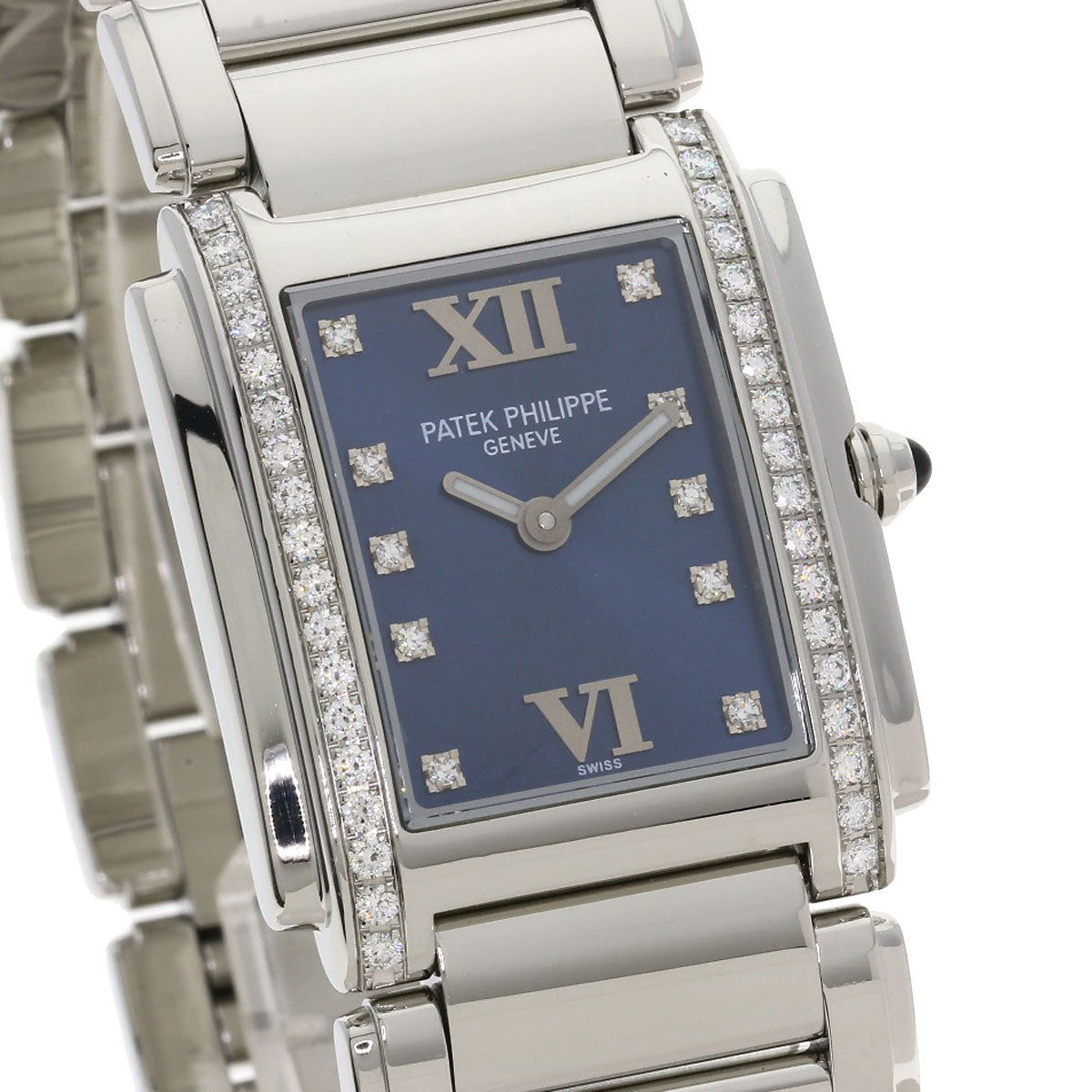 PATEK PHILIPPE Twenty-4 Diamond Watches 4910/10A-012 Stainless Steel/Stainless Steel Ladies