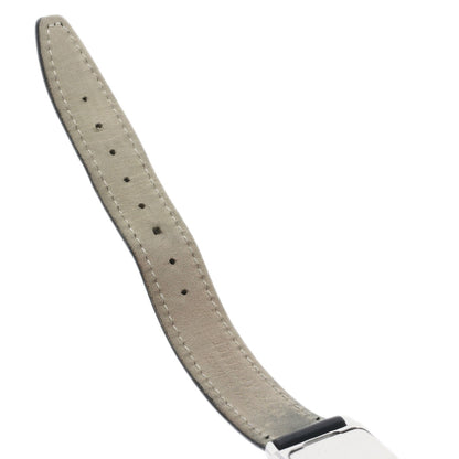 TIFFANY&Co. Classic square Watches Stainless Steel/Leather Ladies
