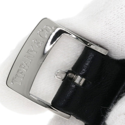 TIFFANY&Co. Classic square Watches Stainless Steel/Leather Ladies