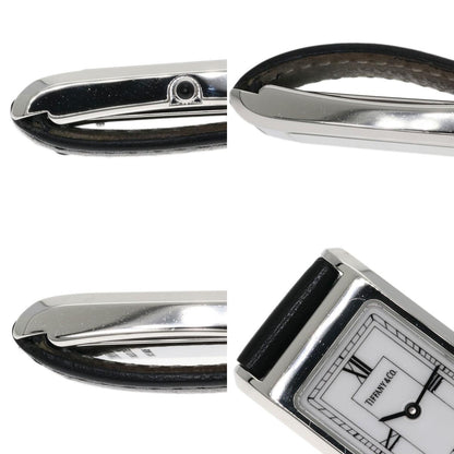 TIFFANY&Co. Classic square Watches Stainless Steel/Leather Ladies