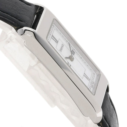 TIFFANY&Co. Classic square Watches Stainless Steel/Leather Ladies