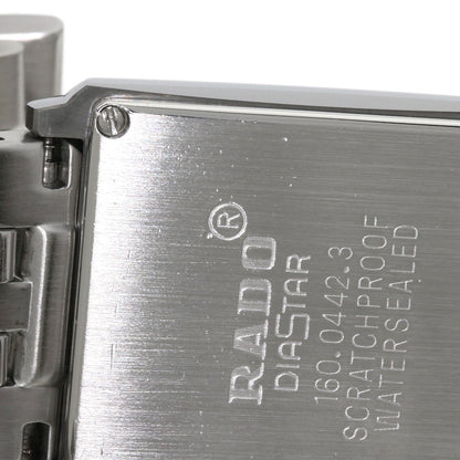 RADO Diastar Watches 160.0442.3 Stainless Steel/Stainless Steel mens