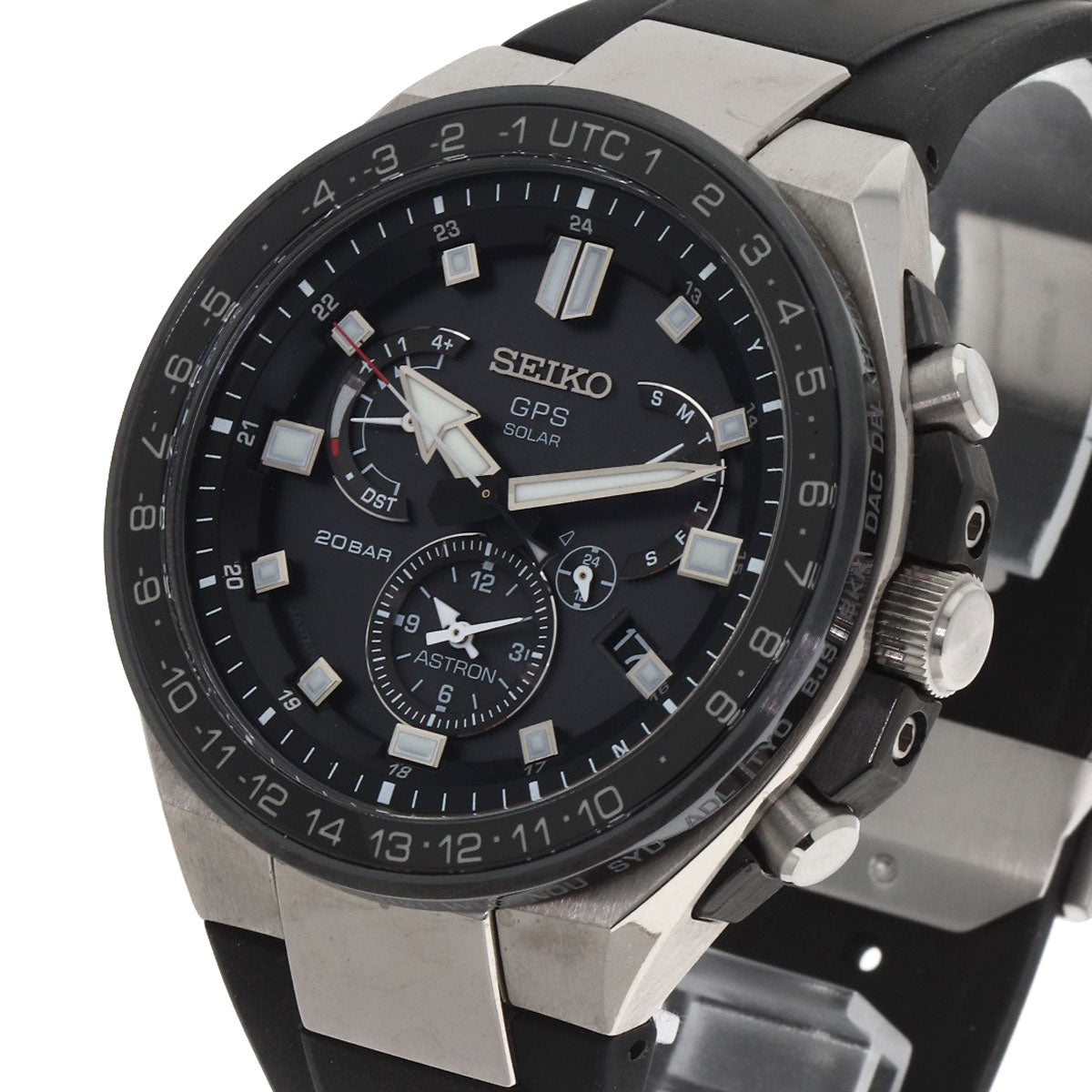 SEIKO Astron Executive Watches SBXB169 8X53-0BB0-2 Titanium/Rubber mens