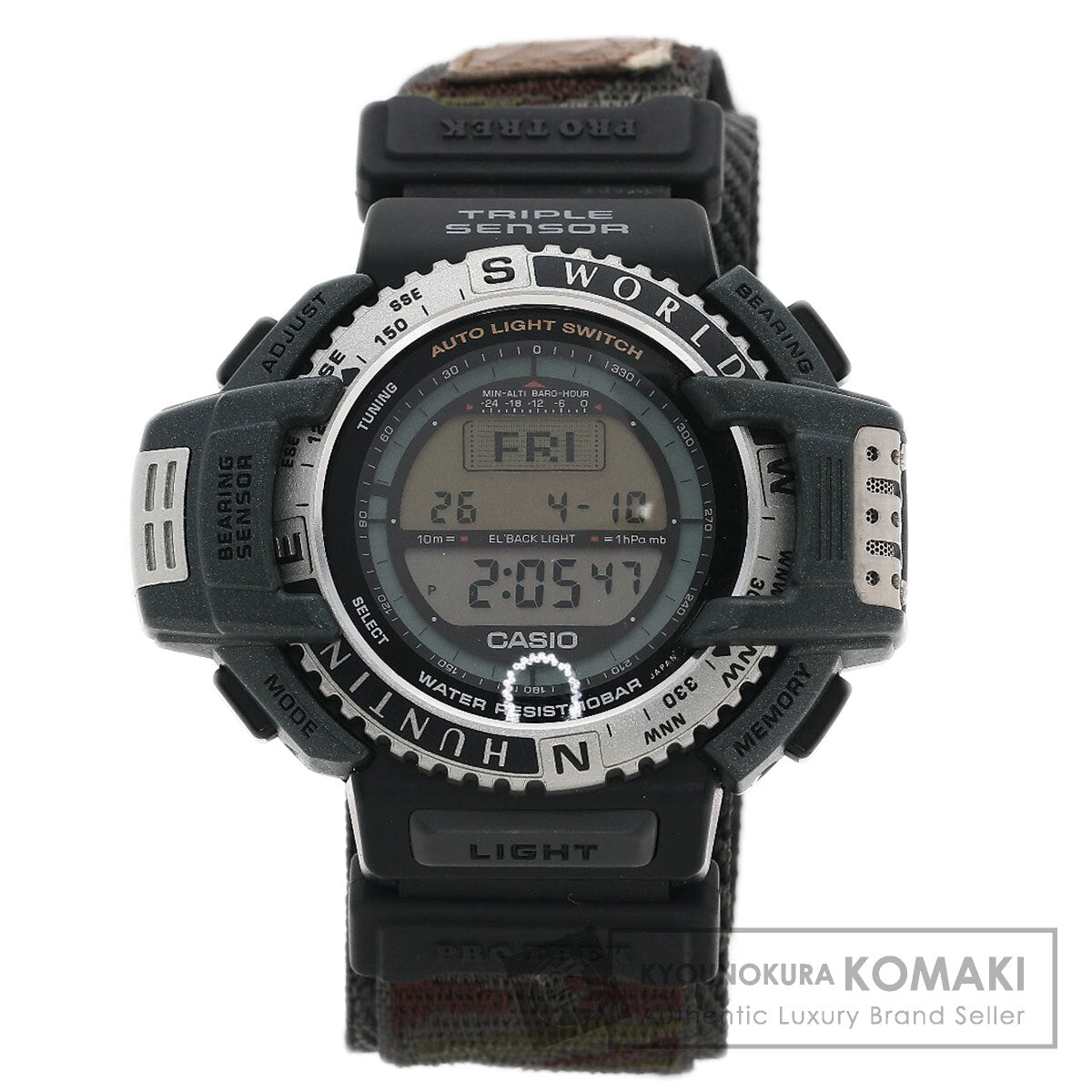CASIO Pro Trek Hunting World Collaboration Watches PRT-40HWJ resin/Nylon mens