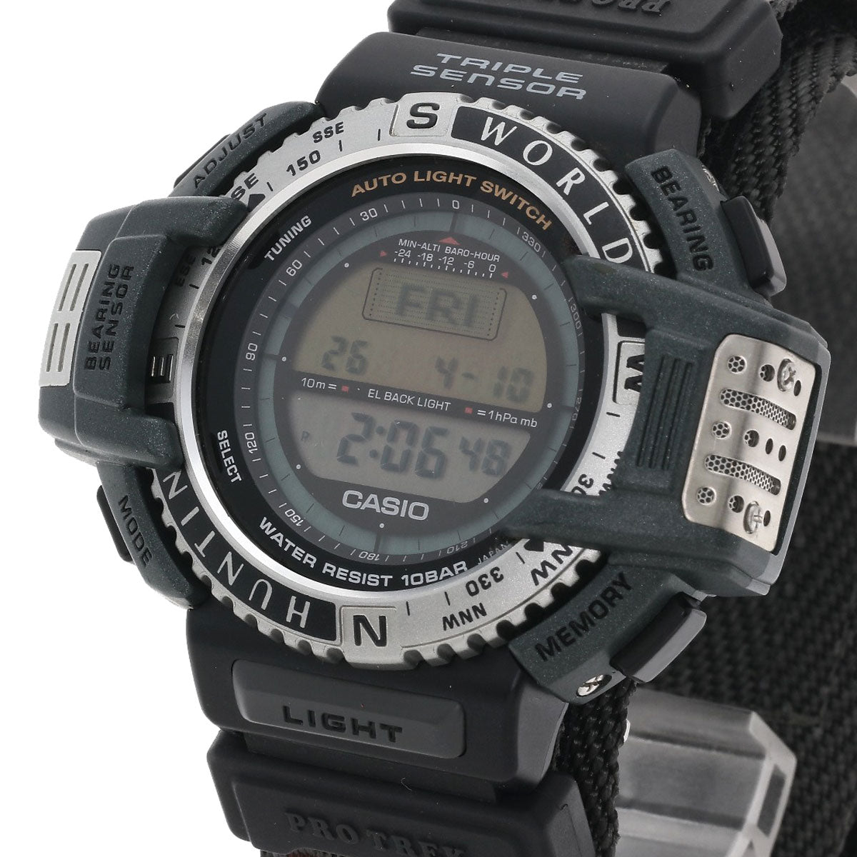 CASIO Pro Trek Hunting World Collaboration Watches PRT-40HWJ resin/Nylon mens