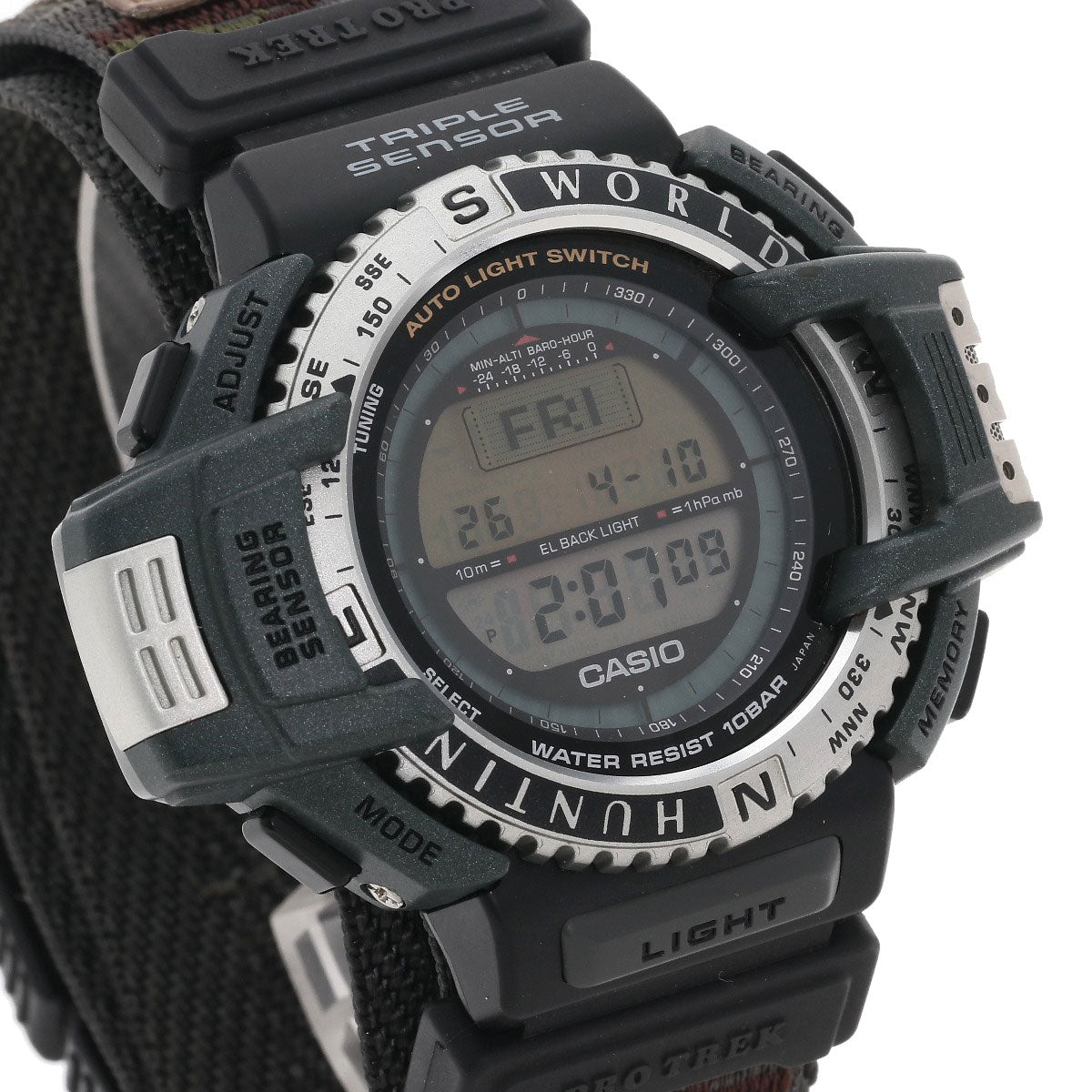 CASIO Pro Trek Hunting World Collaboration Watches PRT-40HWJ resin/Nylon mens