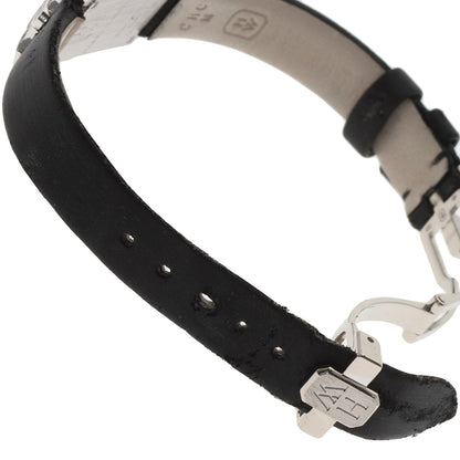 HARRY WINSTON Avenue C Mini Watches AVCQHM16 K18 White Gold/Leather x Satin Ladies