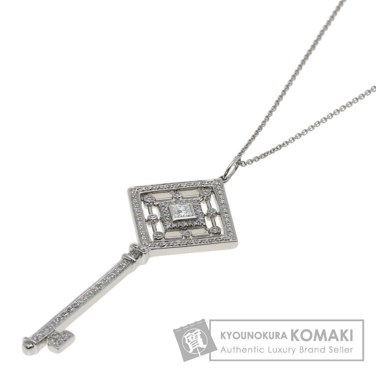 TIFFANY&Co. Graysky Diamond Necklace Platinum PT950 Ladies [Used]