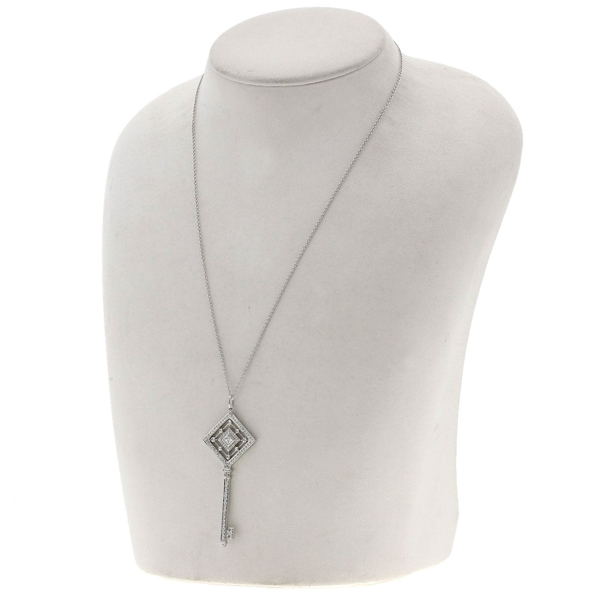 TIFFANY&Co. Graysky Diamond Necklace Platinum PT950 Ladies [Used]