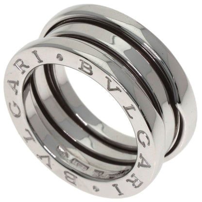 BVLGARI B.zero1 2 Band #49 Ring K18 White Gold Ladies [Used]