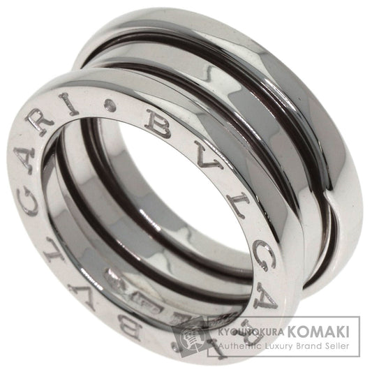 BVLGARI B.zero1 2 Band #49 Ring K18 White Gold Ladies [Used]