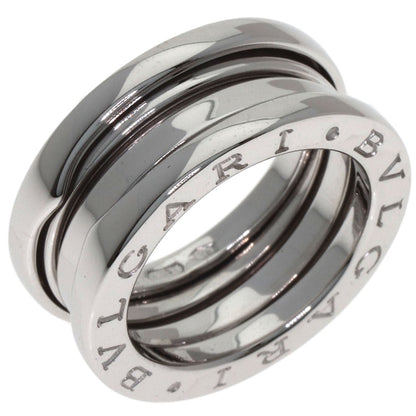 BVLGARI B.zero1 2 Band #49 Ring K18 White Gold Ladies [Used]