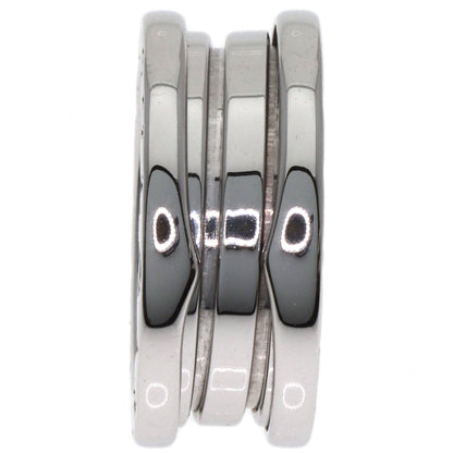 BVLGARI B.zero1 2 Band #49 Ring K18 White Gold Ladies [Used]