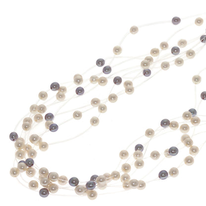 TASAKI Baby Pearls (8 strands) Necklace K18 Yellow Gold Ladies [Used]