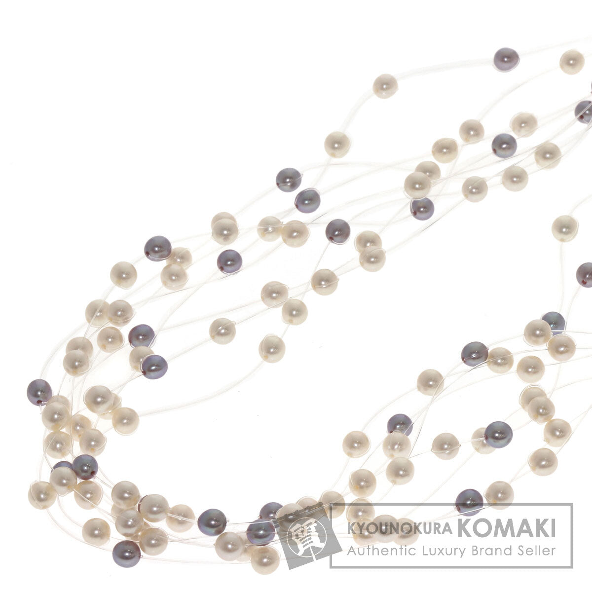 TASAKI Baby Pearls (8 strands) Necklace K18 Yellow Gold Ladies [Used]