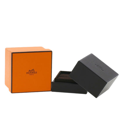 HERMES Link d'Hermès Diamond #55 Ring K18 Pink Gold Ladies [Used]