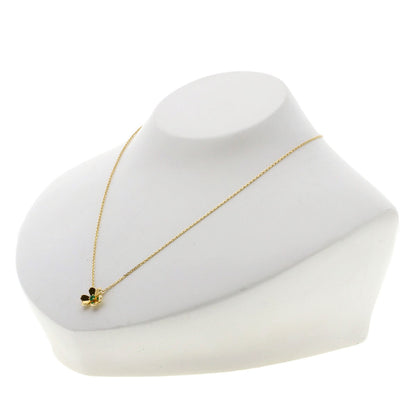 Van Cleef & Arpels Frivole Emerald Mini Model Necklace K18 Yellow Gold Ladies [Used]