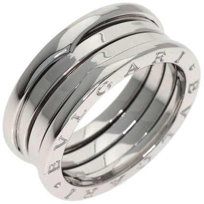 BVLGARI B.zero1 3 bands #60 Ring K18 White Gold Ladies [Used]