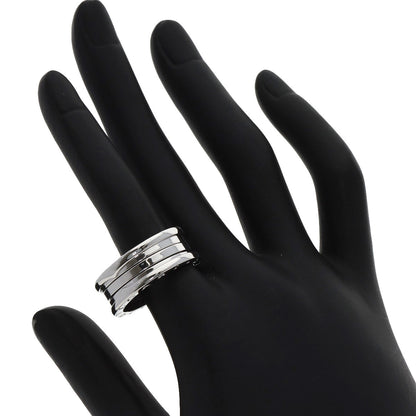 BVLGARI B.zero1 3 bands #60 Ring K18 White Gold Ladies [Used]