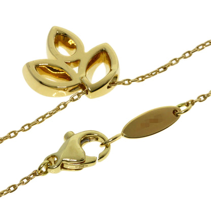 HARRY WINSTON Lily Cluster Mini Diamond Necklace K18 Yellow Gold Ladies [Used]