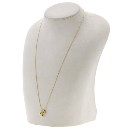 HARRY WINSTON Lily Cluster Mini Diamond Necklace K18 Yellow Gold Ladies [Used]
