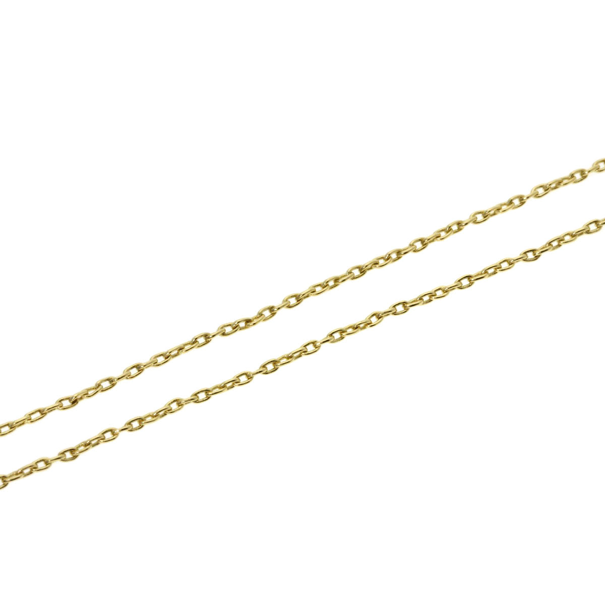 HARRY WINSTON Lily Cluster Mini Diamond Necklace K18 Yellow Gold Ladies [Used]