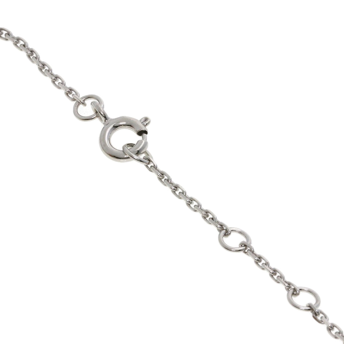 LOUIS VUITTON Sannacle Pink Opal 1P Diamond Bracelet K18 White Gold Ladies [Used]
