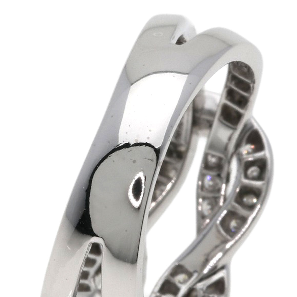 FRED Chance Infinie Diamond Ring K18 White Gold Ladies [Used]