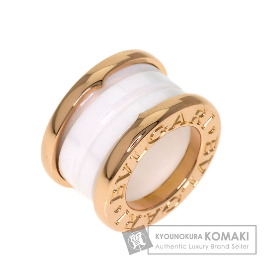 BVLGARI B.zero1 White Ceramic Pendant top K18 Pink Gold Ladies [Used]