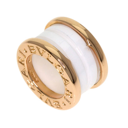 BVLGARI B.zero1 White Ceramic Pendant top K18 Pink Gold Ladies [Used]