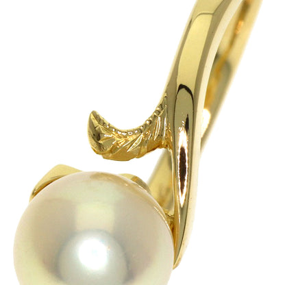 MIKIMOTO Pearl Pearl Ring K18 Yellow Gold Ladies [Used]