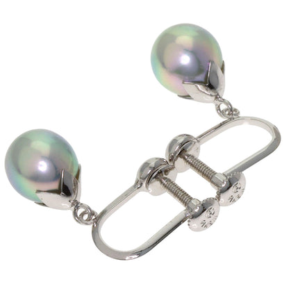 TASAKI Pearl Pearl Earring K14 White Gold Ladies [Used]