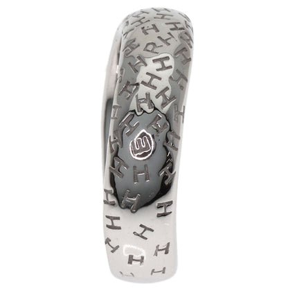 HERMES Tooboo Wave #51 Ring K18 White Gold Ladies [Used]