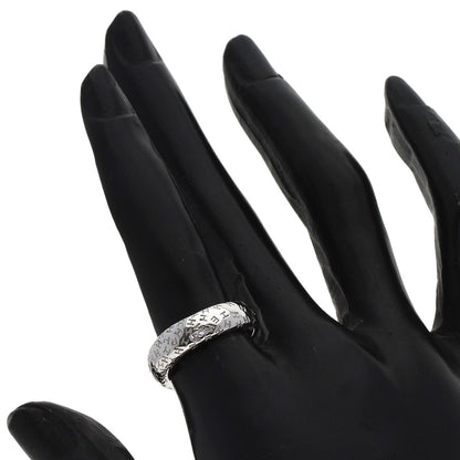 HERMES Tooboo Wave #51 Ring K18 White Gold Ladies [Used]