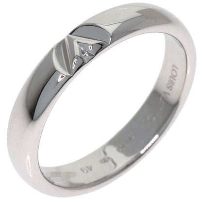 LOUIS VUITTON LV Volt Multi Wedding Ring #49 Ring K18 White Gold Ladies [Used]