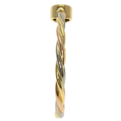CARTIER Twist Emerald #51 Ring K18 Yellow Gold K18 White GoldLadies [Used]