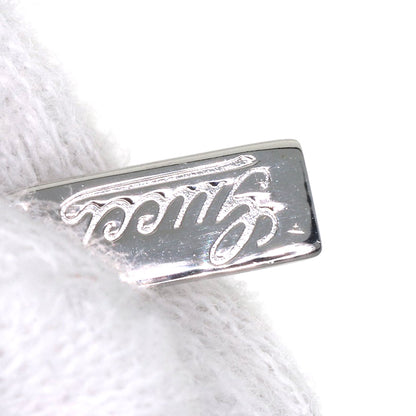 GUCCI with logo Bracelet K18 White Gold Ladies [Used]