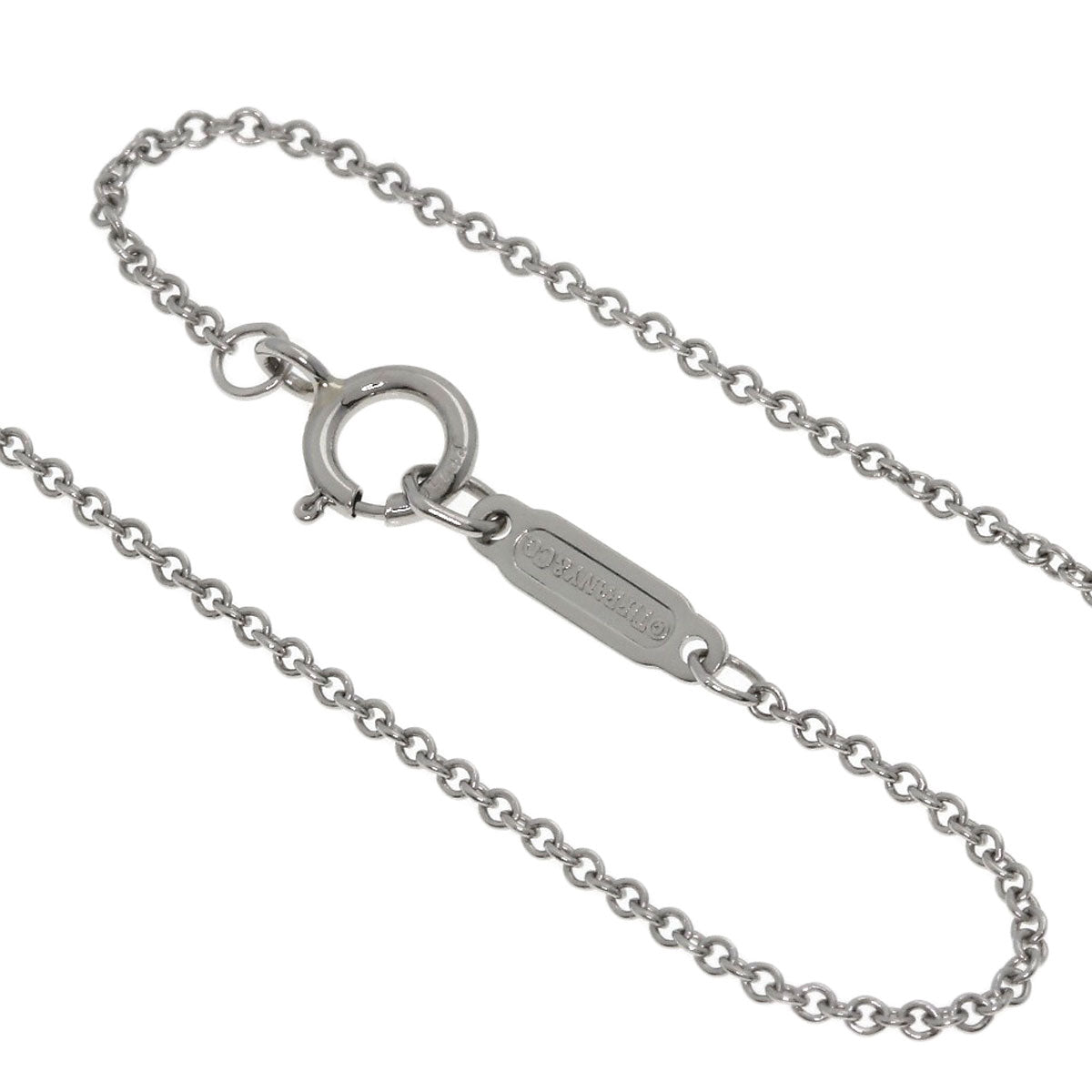 TIFFANY&Co. Victoria Vine Circle Diamond Necklace Platinum PT950 Ladies [Used]