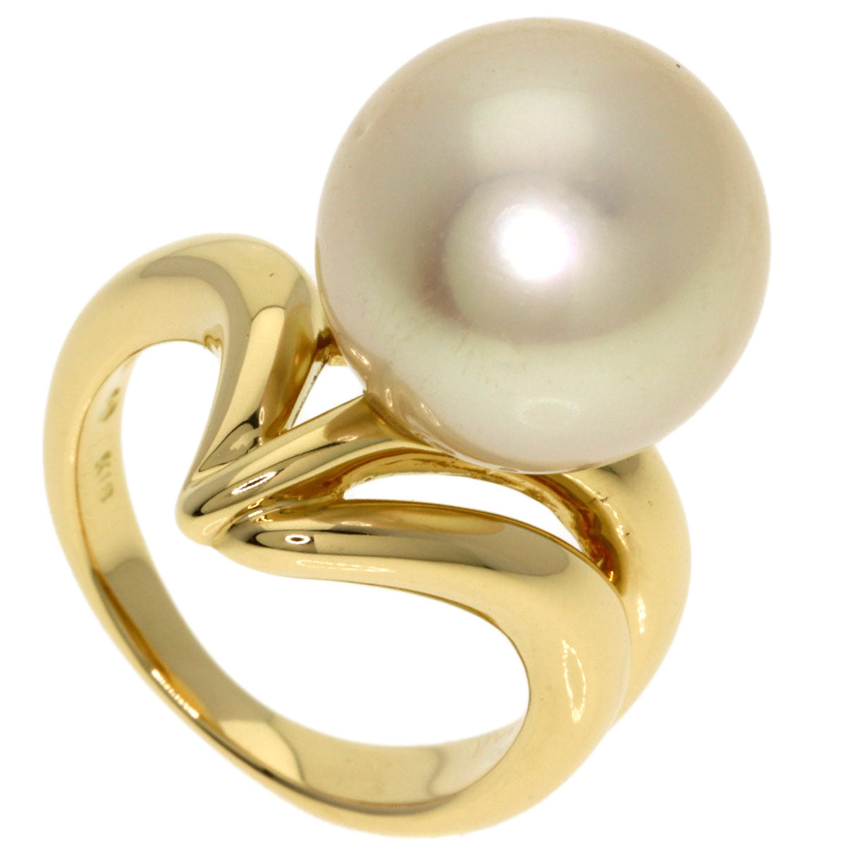 TASAKI Pearl Pearl Ring K18 Yellow Gold Ladies [Used]