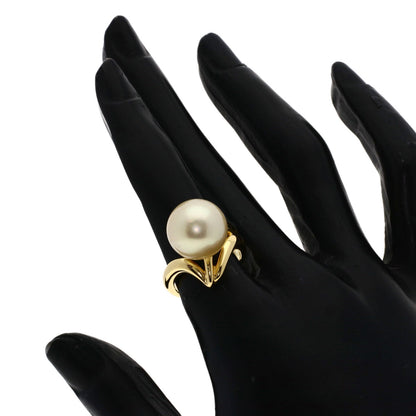 TASAKI Pearl Pearl Ring K18 Yellow Gold Ladies [Used]