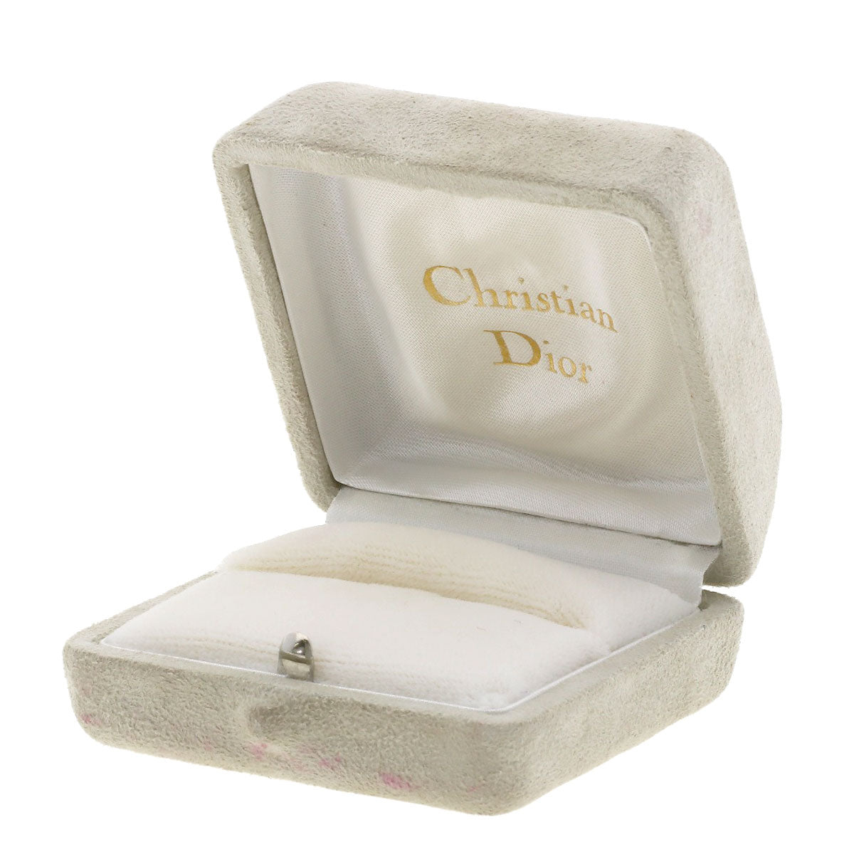 Dior 3P Diamond Ring Platinum PT950 18K Yellow GoldLadies [Used]
