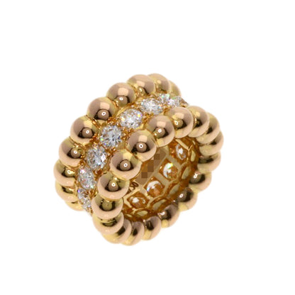 Van Cleef & Arpels Perlée Diamond Pendant top K18 Pink Gold Ladies [Used]