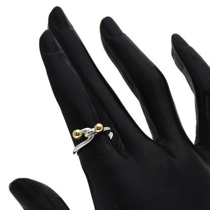 TIFFANY&Co. Love knot Ring Silver 18K Yellow GoldLadies [Used]
