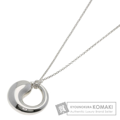 TIFFANY&Co. Eternal Circle Long Necklace Silver Ladies [Used]