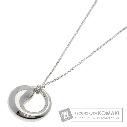 TIFFANY&Co. Eternal Circle Long Necklace Silver Ladies [Used]