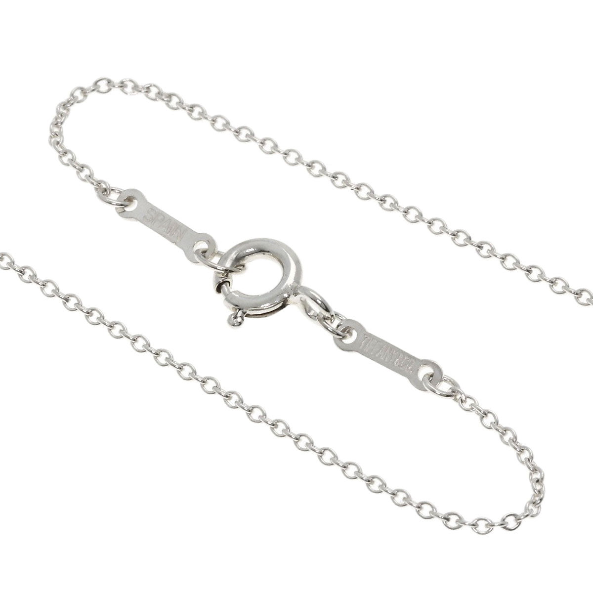 TIFFANY&Co. Eternal Circle Long Necklace Silver Ladies [Used]
