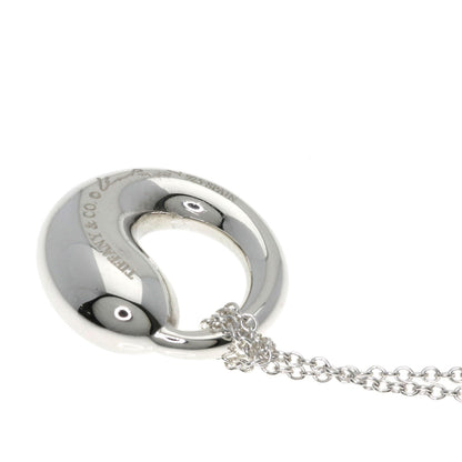 TIFFANY&Co. Eternal Circle Long Necklace Silver Ladies [Used]