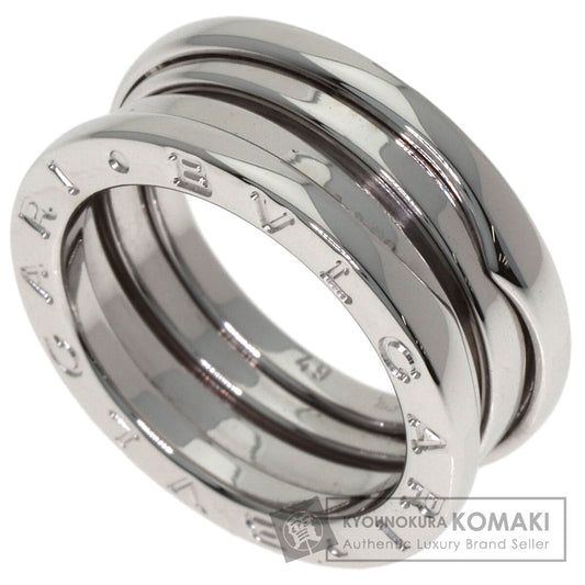 BVLGARI B.zero1 2 Band #49 Ring K18 White Gold Ladies [Used]